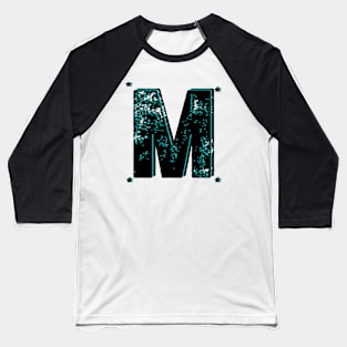 AlphaT M Dynamic Printed Design Baseball T-Shirt